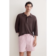 H&M(H&M) Men's Regular Fit Canvas Shorts 1260536_3