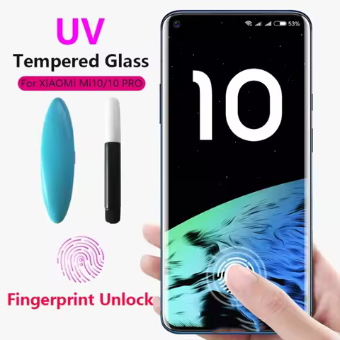 UV Liquid Full Glue Tempered Glass For Huawei P30 P40 P50 P60 Mate X3 X5 X6 X7 Mate 80 70 60 Pro Pur