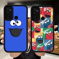 Q123 Sesame Street soft Casing for Realme C2 Narzo 10A C17 7i C75 10 5i 9i 6i 20A 5 5s C2s 14 14X 14