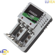 LUXEA Rechargeable Battery Travel 110V-240V Batteries AA AAA 9V Ni-Mh Ni-Cd