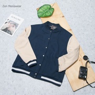 Áo Khoác Bomber KYJ Golf Xuất Hàn Chính Hãng Chất Nỉ Bông Phối Màu Trẻ Trung