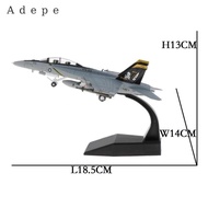 Adepe 1/100 Scale F/A-18 Strike Diecast Military Model w/ Dispaly Stand Room Decor