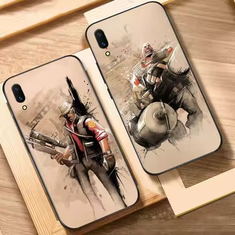 Video Team Game Fortress 2 Phone Case For Huawei Y9 6 7 5 Prime Enjoy 7s 7 8 Plus 7a 9e 9plus 8E Lit