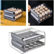SHENAR - Meta Egg Storage Box - 2-Tier Egg Holder - Egg Box 2-Tier Egg Storage Box