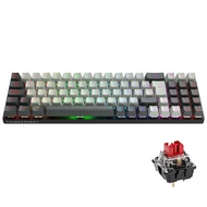 THUNDEROBOT K78 TKL คีย์บอร์ดแบบมีสาย RGB 75% ขนาดกะทัดรัด TKL รูปแบบ Hot-Swappable Gaming คีย์บอร์ด