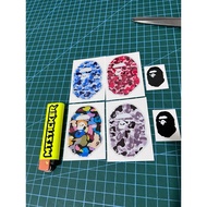 sticker bathing ape bape (PANTUL CAHAYA) mtsticker