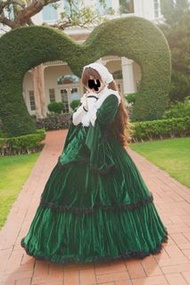 薔薇少女cos服翠星石