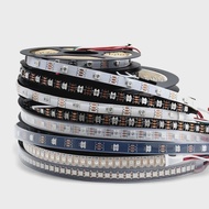 Dải Đèn LED Thông Minh WS2812B RGBIC IC Có Thể Định Địa Chỉ Riêng Lẻ 30/60/144 Pixel Trên Mỗi Mét DC
