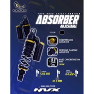 OZR ABSORBER GAS NVX155 MONO SPRING ABSORBER NVX V1 V2 GAS ABSORBER ADJUSTABLE