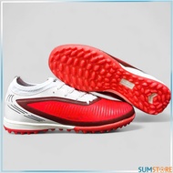 Phan 6 Pro Red Soccer Shoes, TF Sole Soccer Shoes for Artificial Turf