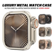 Metal Case For IWatch Series 10 46mm 42mm Luxury Protector Bumper Frame Cover For iWatch 10 46 42mm 