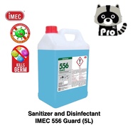 IMEC 556 Guard (5L) Sanitizer and Disinfectant for Surfaces Wiping, Mopping, Spraying &Fogging
