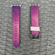 紫丁香波浪紋 Apple Watch 潮流矽膠錶帶 -cr70