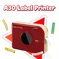 Phomemo A30 Label Printer Mini Ribbon Printer Wireless Bluetooth Printer Portable Printer Ideal
