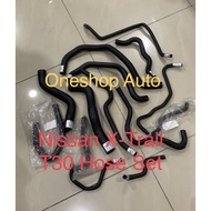 READY STOCK NISSAN X-TRAIL T30 RADIATOR HOSE  SET COMPLETE   .Suitable : NISSAN X-TRAIL T30 only
