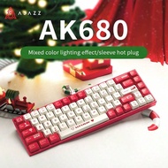 AJAZZ AK680 60% Mechanical Keyboard - Wired Mechanical Keyboard, Compact Design, RGB Backlighting, H