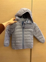 淺紫色羽絨外套 100cm 男女合宜