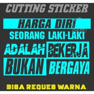 CUSTOM SELF-PRICE WORDS STICKER CUTTING BODY WORDS/TRUCK CAR GLASS/PICK UP/L300 AZ