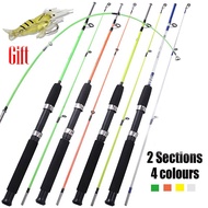 Sougayilang 1.2M 1.8M 2.1M Fishing Rod Portable Fishing Rod 2 Parts Super Strong Plastic For Saltwat
