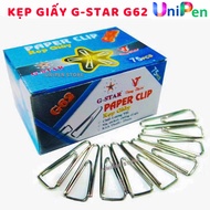 Combo of 2 boxes of G-star G62 Multi-Purpose Paper Clips/Paper Clips, Good Quality, Anti-Rust, Used 
