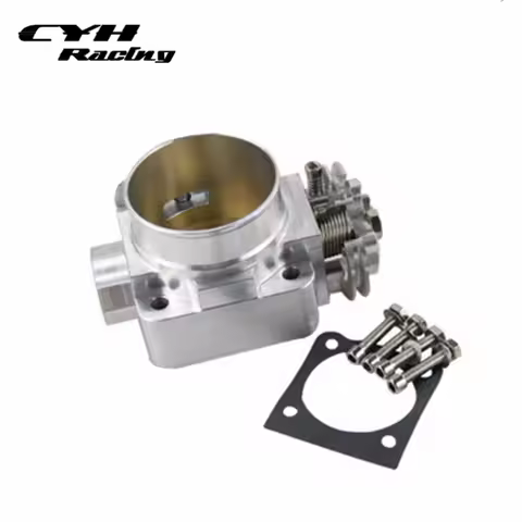 70MM Intake Manifold Aluminum Throttle Body For Mitsubishi Lancer Evo 4 5 6 4G63T 96-00，Evo 7 8 9 4G
