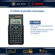 [Original] Canon F-715SG Scientific Calculator 250 functions 2-line display (16-digit)
