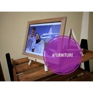 HP Standing Mini Dutch Teak Wood Photo/ Stand Frame for 3R 4R 5R Frames