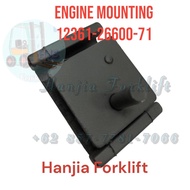 MESIN Engine Mounting Rubber Engine Mount TOYOTA 8FD(G)20-30 12361-26600-71