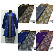 Kain pasang songket printed permata