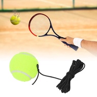 SHOUKEY Tennis Training Ball, Adjustable Rope Tether Ball Rebound Ball, Tennis Yellow Elastic String