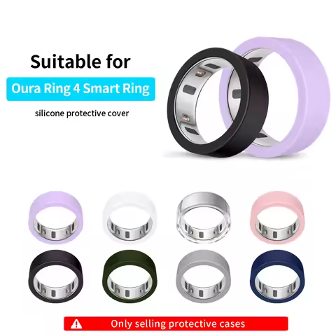 New Protective Cover For Oura Ring 4 Protector Anti Scratch Soft Silicone Shell For Oura ring4 Case 
