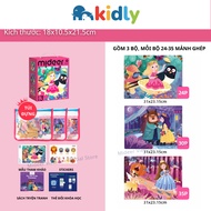 Xếp hình cho bé 8 cấp độ Mideer Puzzle Level Up – Đồ chơi trí tuệ lắp ghép phát triển toàn diện kỹ n