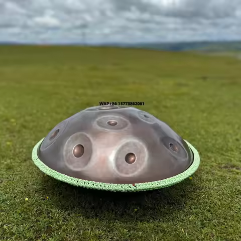 Raysen High-end 16 Tone Handpan 12+4 Notes D Kurd 432 Hz 440Hz Stainless Steel Handpan With Free Bag