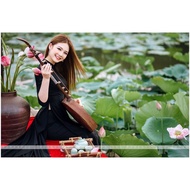 Traditional Plain Black Ao Dai