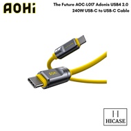 AOHI The Future AOC-L017 Adonis USB4 2.0 240W USB-C to USB-C Cable