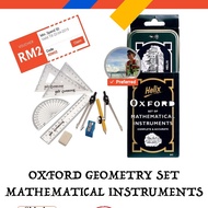 (100% ORIGINAL) Oxford Geometry Set / Oxford Mathematical Instrument Set