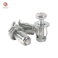 abongsea 10pcs M5/M6 Jack Nuts Car Metal Screw Petal Nuts Screw For Hollow Wall Iron Skin