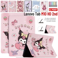 Smart Casing For Lenovo Tab M10 HD (2nd Gen) TB-X306F/TB-X306X 10.1 inch Stand Cute Cartoon PU Tablet Kids Leather Case Shockproof Thin Book Cover
