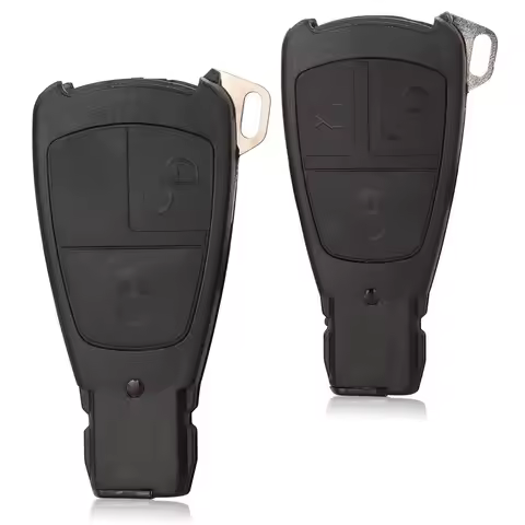 jingyuqin 2/3 Buttons Remote Car Key Shell Case For Benz Mercedes C B E Class W203 W211 W204 YU BN C