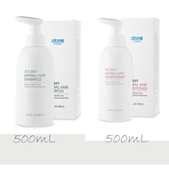 YY stock in SG Atomy Herbal Hair Shampoo and Conditioner 艾多美 草本洗发水和草本护发素 each item 500mL x 2