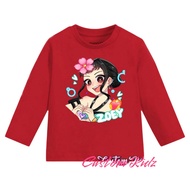 KPOP DEMON HUNTER ZOEY HUNTRIX LONG-SLEEVED KIDS' TOP