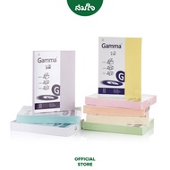 Gamma Paper กระดาษการ์ดสี กระดาษทำปก ความหนา ขนาด A4 80 แกรม / 120 แกรม / 150 แกรม / 180 แกรม จำนวน 