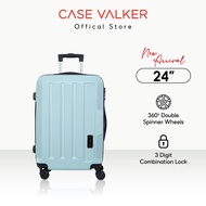 Case Valker 24" Fashion Gorgeous ABS Hard Case Luggage Bag (24") Beg Bagasi