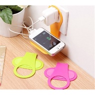 Color Random Foldable Designed Mobile Phone Holder Bracket Stands Wall Charger