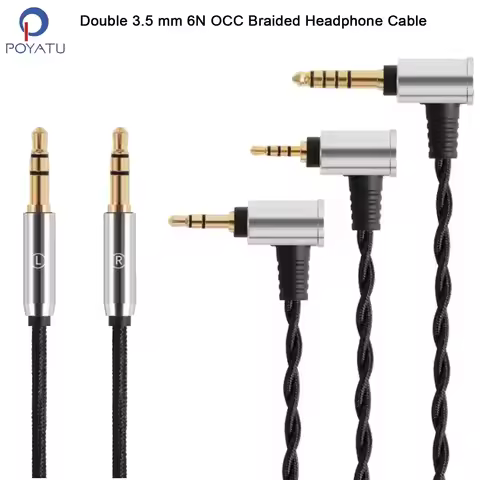 4.4mm 2.5mm BALANCED Headphone Cable for Hifiman Sundara Arya Ananda HE4XX HE560 HE400SE HE-350 Repl