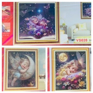 Cute sleeping baby diamond painting VS626 VS627 VS628 full applique painting NEW MODEL[HA DOAN PAINT