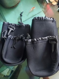 厚潛水料鏡頭袋1套4個大小尺寸合Canon nikon sony鏡頭保護