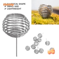 UMISTY 10pcs Bonsai Baskets, Fertilizer Tool With Spikes Gardening Fertilization Baskets, Portable S