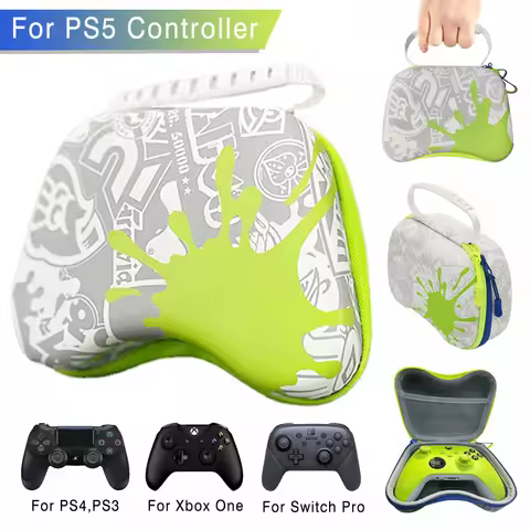 Universal Gamepad Storage Bag EVA Protect Case for PS5 PS4 PS3/Xbox One Gamepad Travel Carry Bag Com