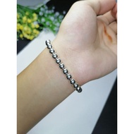 Silver Bracelet S925 Silver With Extension Chain 银手链S925银带有延长链